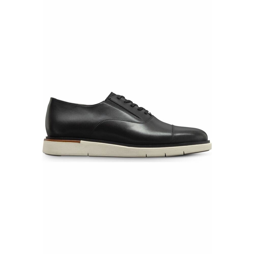 Allen Edmonds Mens Carson 7394 Black Leather Slip On Hybrid Oxfords Size 7.5D ￼
